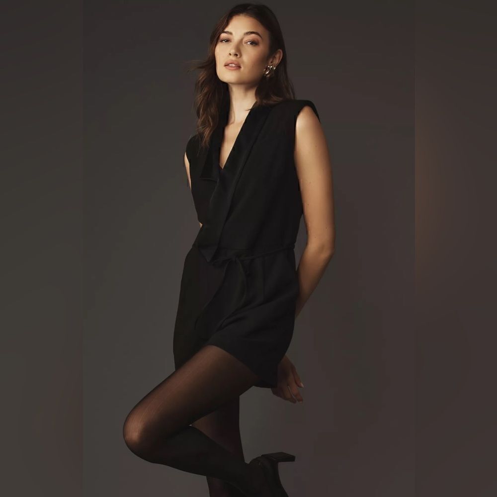 Anthropologie Maeve Tailored Romper Size 8 - Picture 1 of 4